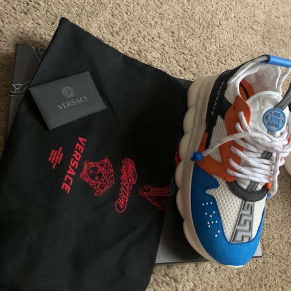 - Authentic Versace chain Reaction Sneakers - Picture 6 of 9